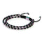 Trinité | Licorne Argent x Gunmetal | Bracelet Triple Rang